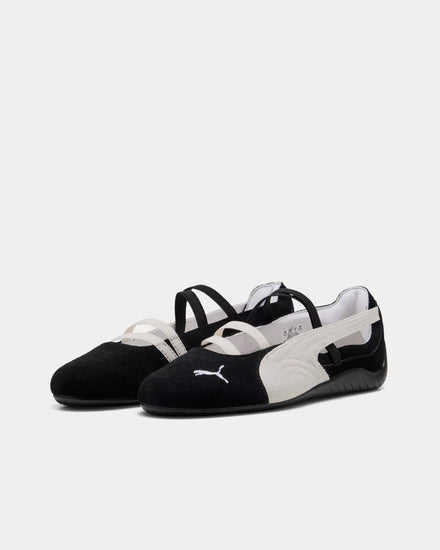 Puma Speedcat Ballet Suede Puma Black / Puma White / Warm White Slip On Sneakers - 3