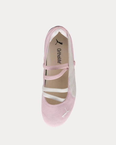 Puma Speedcat Ballet Suede Whisp of Pink / Puma White / Warm White Slip On Sneakers - 2