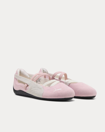 Puma Speedcat Ballet Suede Whisp of Pink / Puma White / Warm White Slip On Sneakers - 3