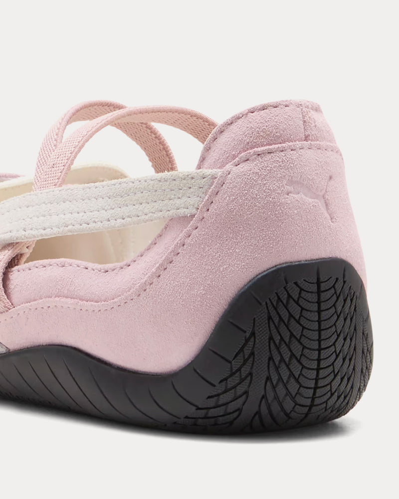 Puma Speedcat Ballet Suede Whisp of Pink / Puma White / Warm White Slip On Sneakers - 4
