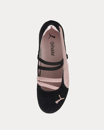 Puma Speedcat Ballet Suede Puma Black / Mauve Mist Slip On Sneakers - 2