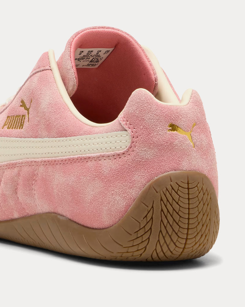 Puma Speedcat Faded Carnation Pink / Alpine Snow Low Top Sneakers - 4