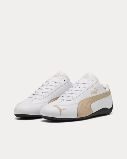 Puma Speedcat OG Leather Puma White / Toasted Almond Low Top Sneakers - 3
