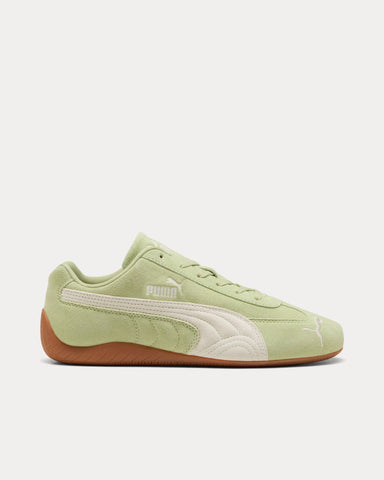 Puma Speedcat OG Pistachio Green / Warm White Low Top Sneakers