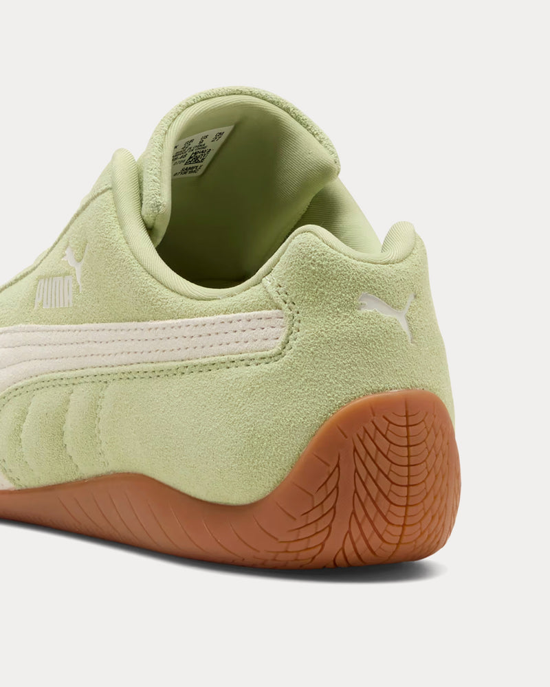 Puma Speedcat OG Pistachio Green / Warm White Low Top Sneakers - 2