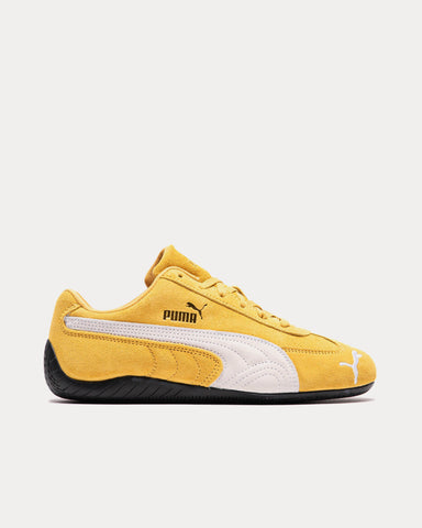 Puma Speedcat OG Archive Gold / Puma White Low Top Sneakers