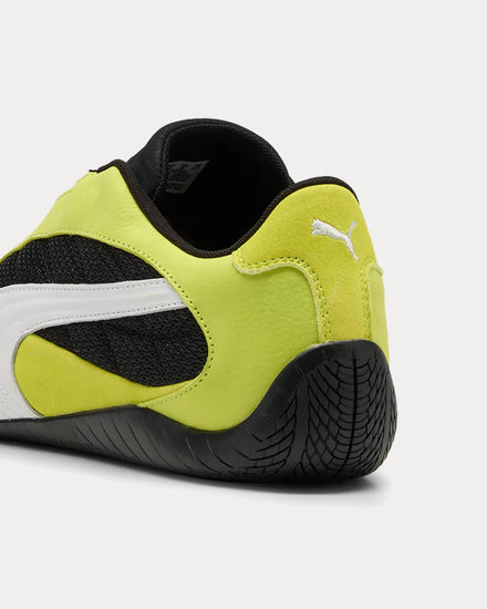 Puma Speedcat Plus Lime Smash / Puma White Low Top Sneakers - 4