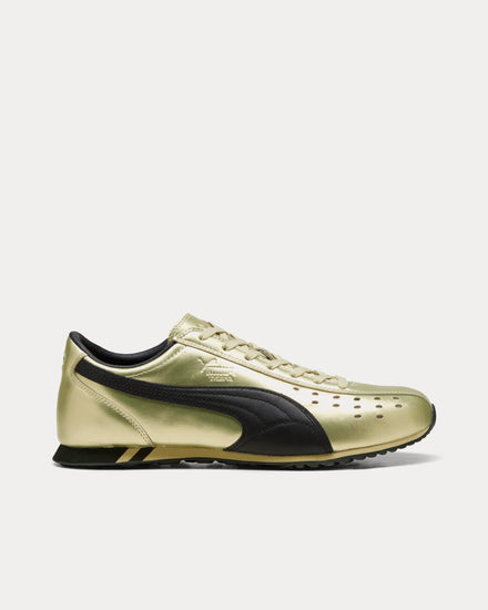 Puma Sprint Metallic Puma Gold / Puma Black Low Top Sneakers - 1