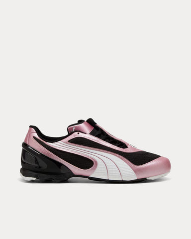 Puma V-S1 Metallic Puma Black / Poised Pink Low Top Sneakers