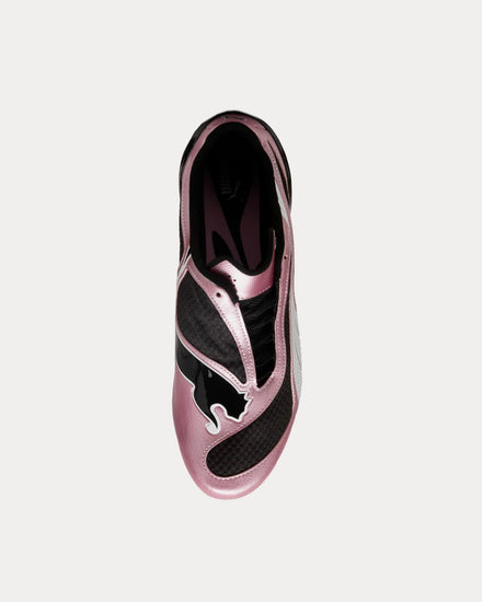 Puma V-S1 Metallic Puma Black / Poised Pink Low Top Sneakers - 2