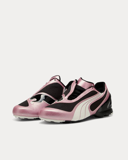 Puma V-S1 Metallic Puma Black / Poised Pink Low Top Sneakers - 3