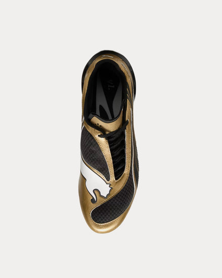 Puma V-S1 Metallic Puma Gold / Puma Black Low Top Sneakers - 2