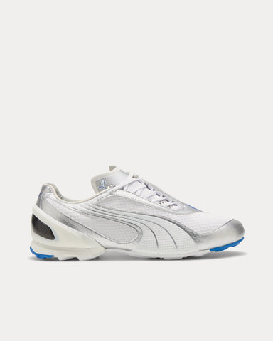 Puma V-S1 Metallic Puma White / Puma Silver Low Top Sneakers