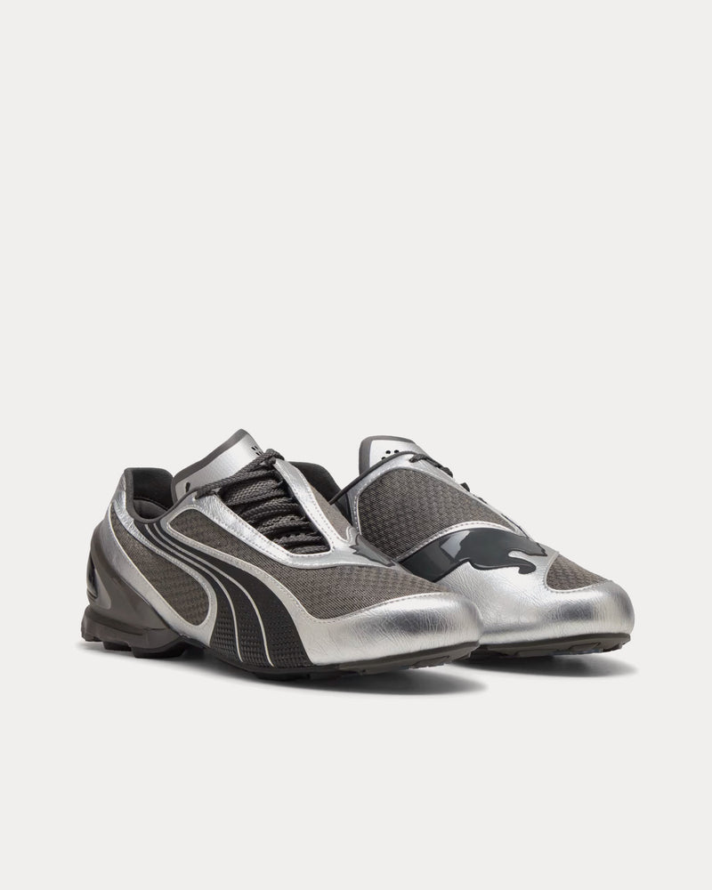 Puma V-S1 Metallic Shadow Grey / Puma Black Low Top Sneakers - 3