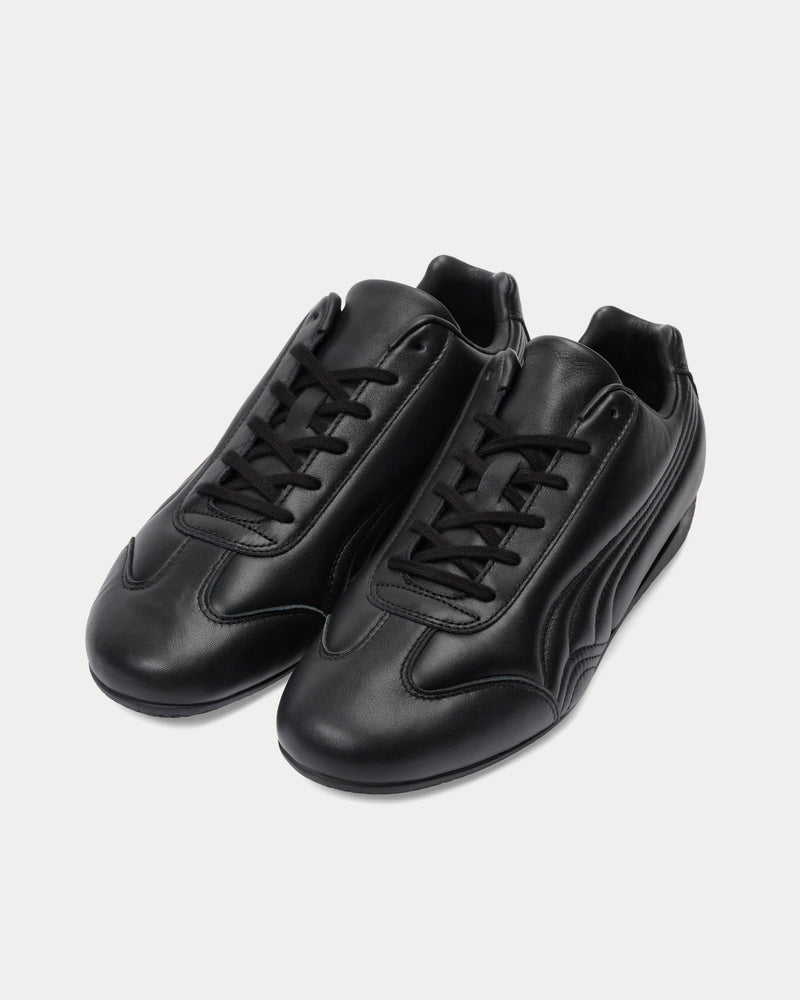 Puma x Jjjjound Speedcat Leather Black Low Top Sneakers - 3