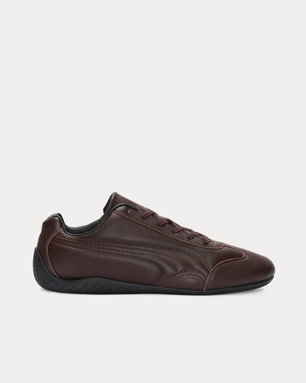 Puma x Jjjjound Speedcat Leather Brown Low Top Sneakers - 1