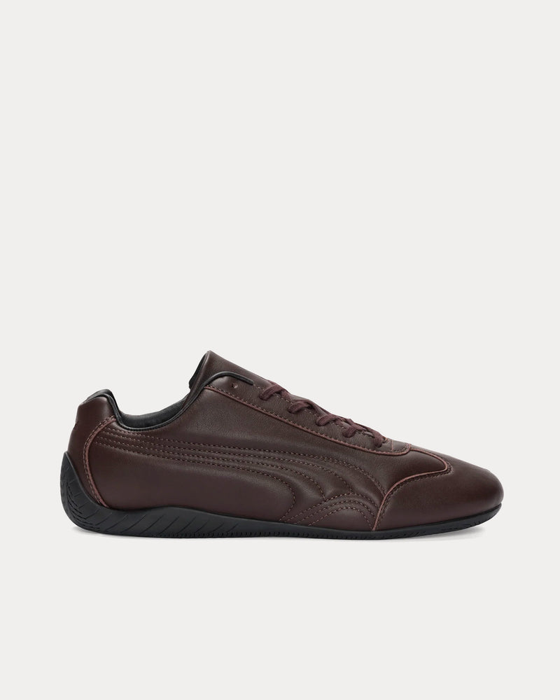Puma x Jjjjound Speedcat Leather Brown Low Top Sneakers - 1