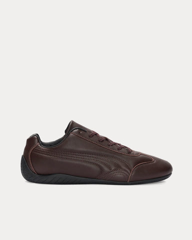 Puma x Jjjjound Speedcat Leather Brown Low Top Sneakers