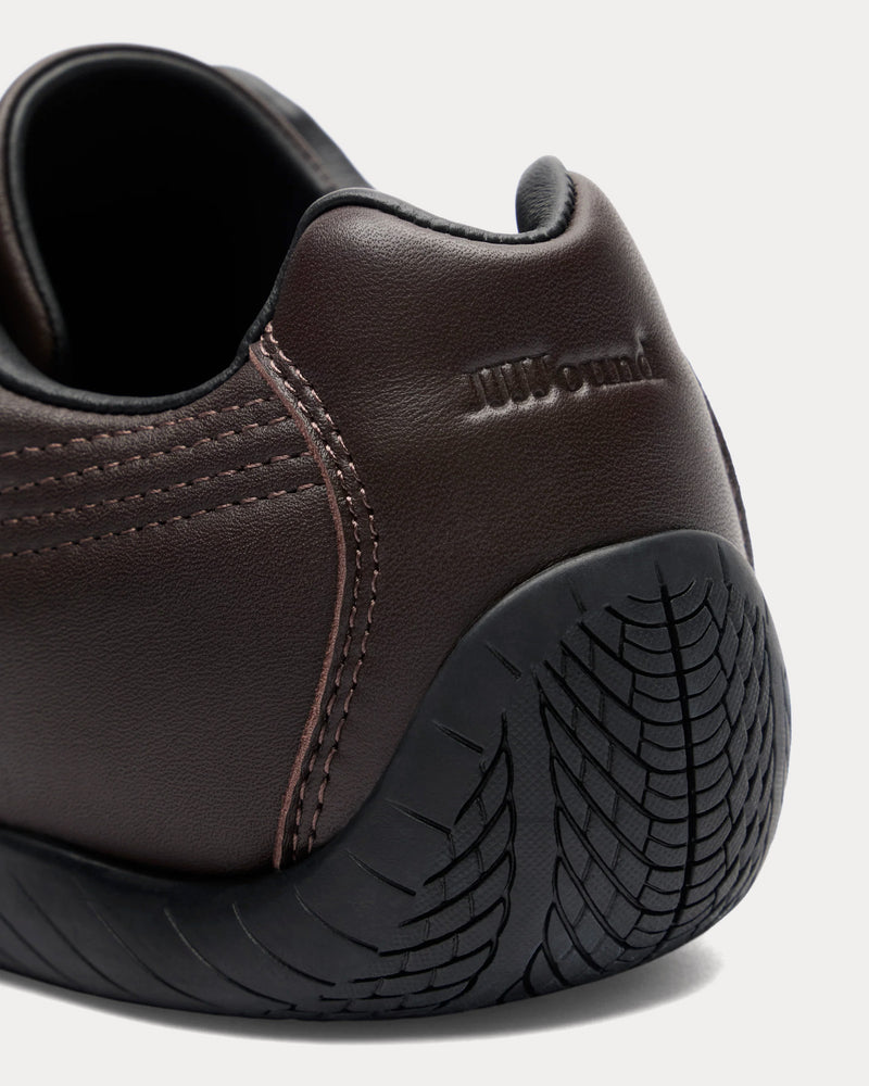 Puma x Jjjjound Speedcat Leather Brown Low Top Sneakers - 4