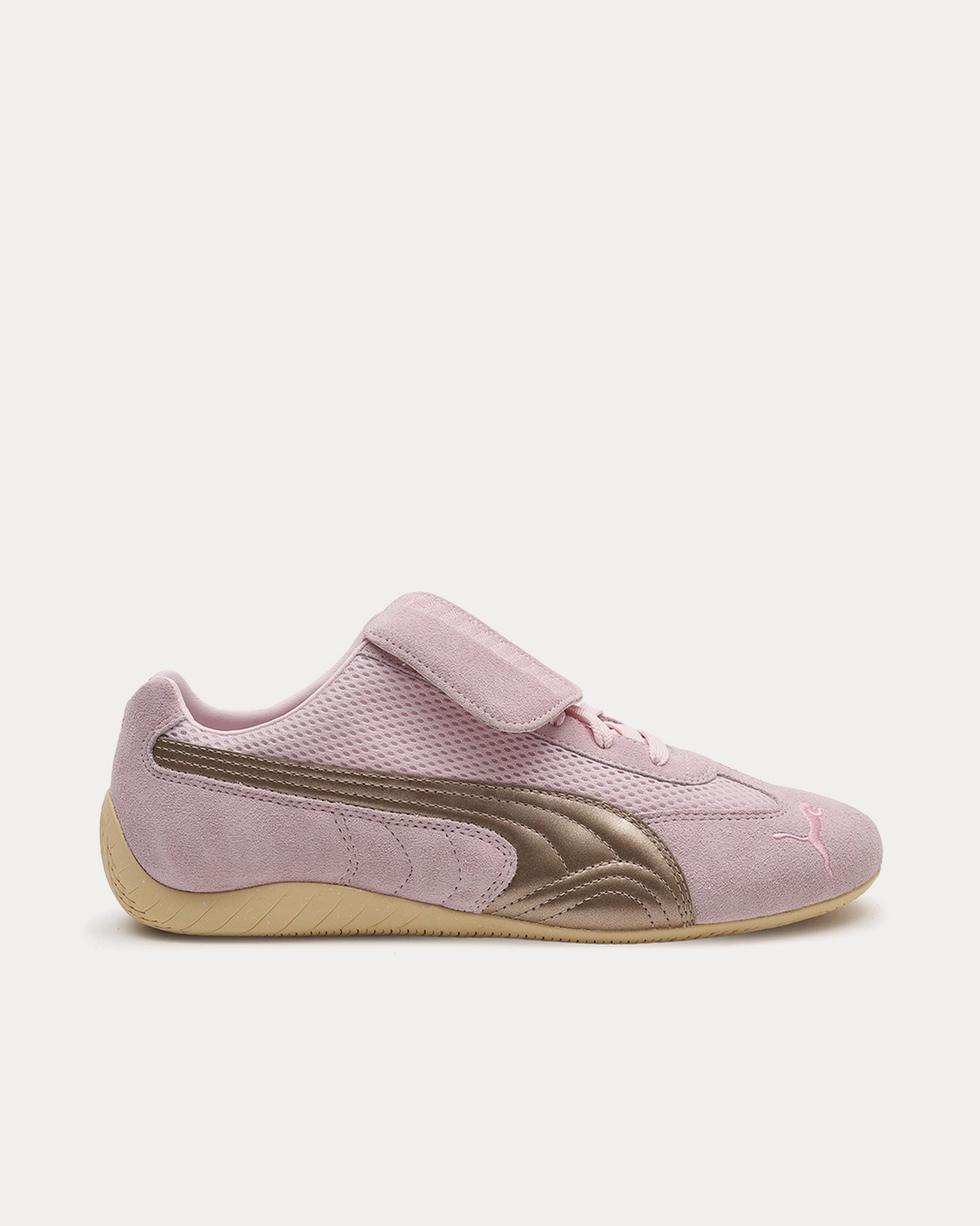 Puma x Open YY Unisex Speedcat Pink / Gold Low Top Sneakers \u0026 Trainers