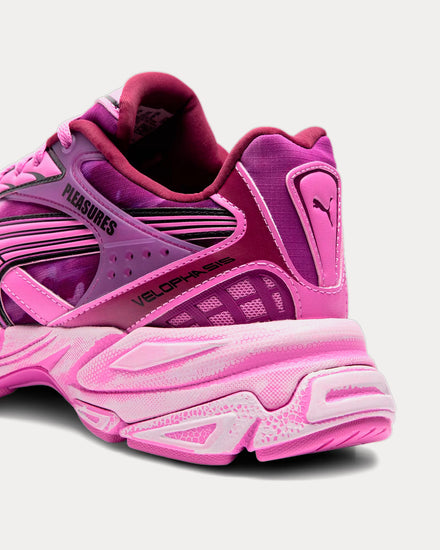 Puma x Pleasures Velophasis Overdye Grape Wine / Mauve Pop Low Top Sneakers - 2