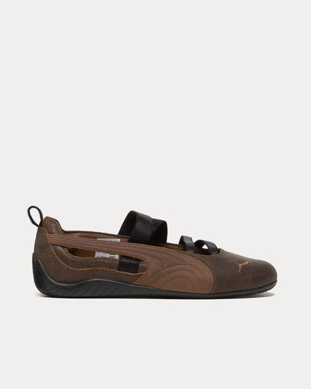 Puma x Voo Speedcat Ballet Leather Dark Chocolate / Haute Coffee Slip On Sneakers - 1