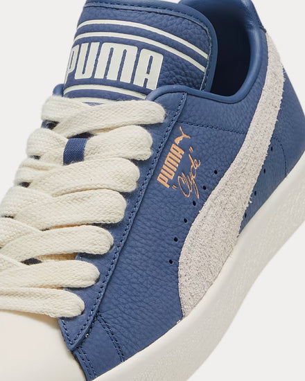 Puma x Rhuigi Clyde Pristine / Pristine / Inky Blue Low Top Sneakers - 2