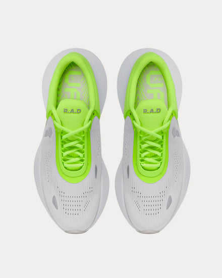 R.A.D UFO 'Lilac Hint' Vivid Green Running Shoes - 2