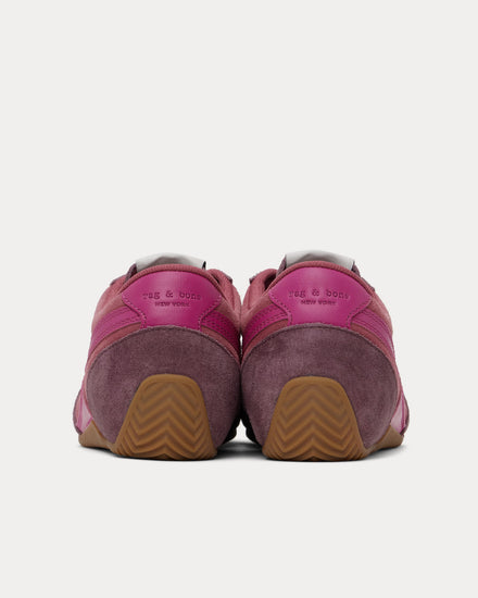 Rag & Bone Retro Runner Ultra Slim Suede Cheyenne Low Top Sneakers - 3
