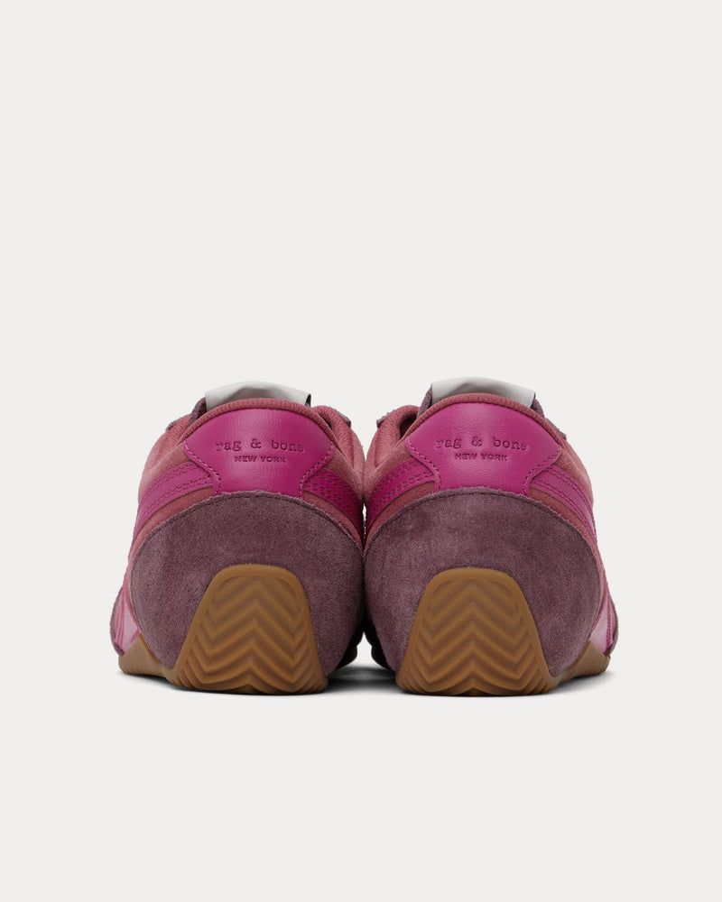 Rag & Bone Retro Runner Ultra Slim Suede Cheyenne Low Top Sneakers - 3