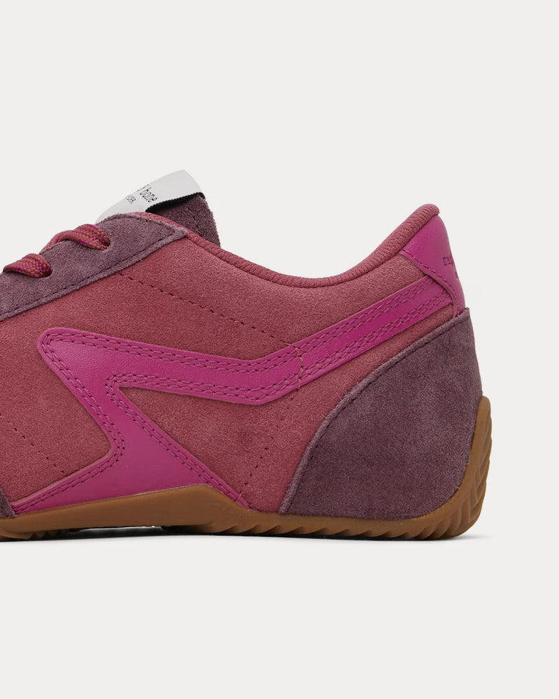 Rag & Bone Retro Runner Ultra Slim Suede Cheyenne Low Top Sneakers - 4