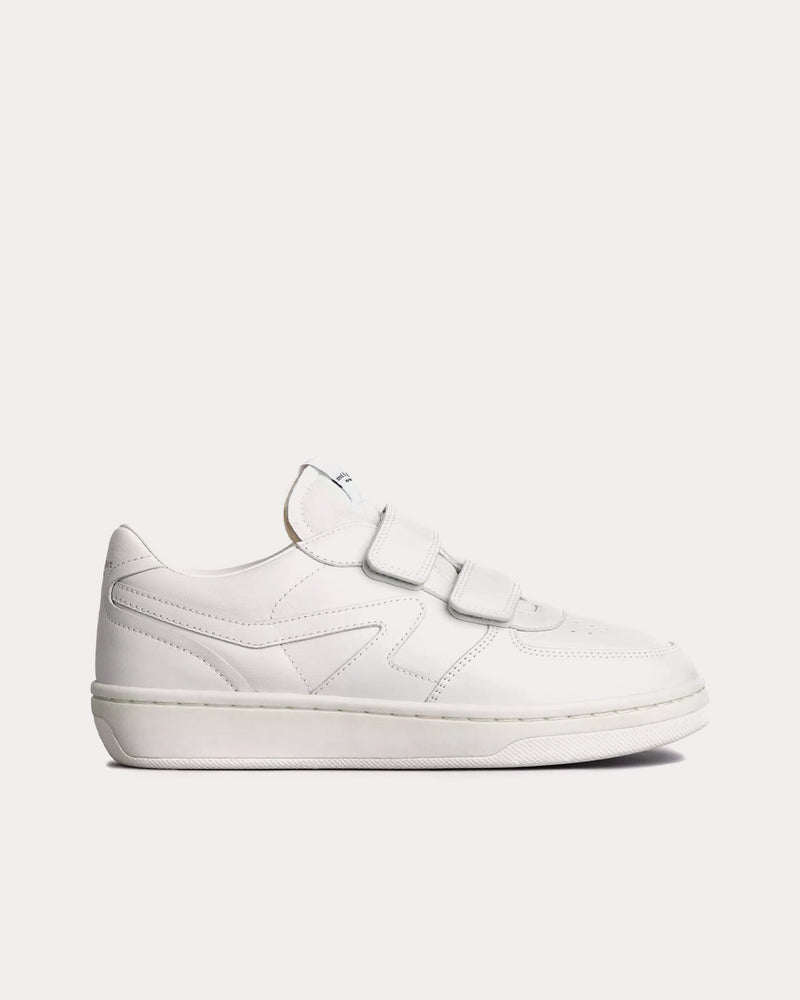 Rag & Bone Retro Court Strap Leather White Low Top Sneakers - 1