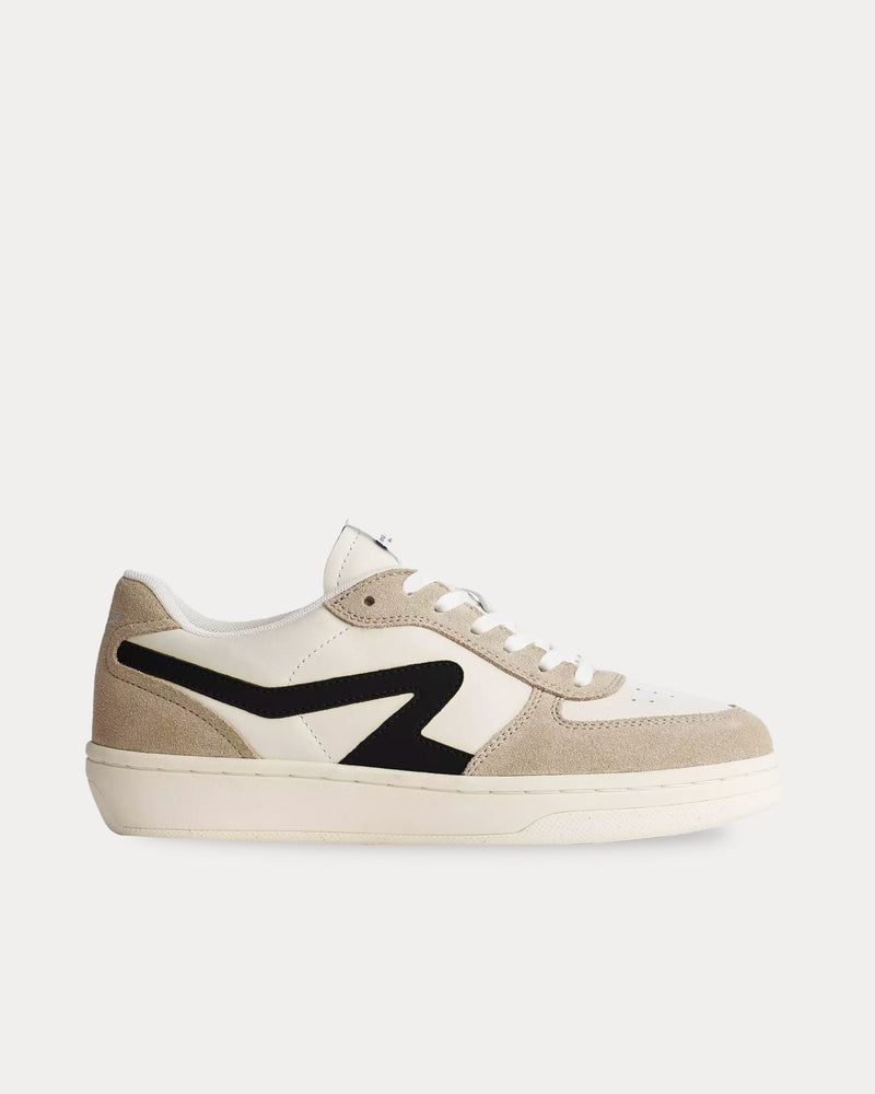 Rag & Bone Retro Court Leather Turtle Dove / Light Sand Low Top Sneakers - 1