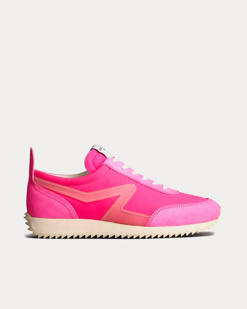 Rag & Bone Women's Retro Runner Recycled Materials Neon Pink