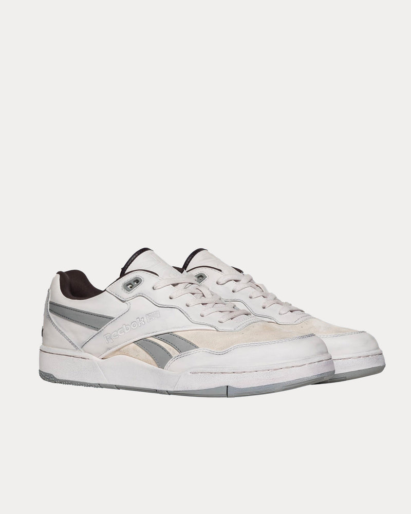 Reebok LTD BB 4000 II Vintage Nimbus Cloud / Light Grey Low Top Sneakers - 2