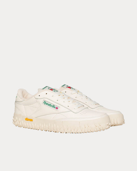Reebok LTD Club C Vibram Chalk / Vintage Chalk / Glen Green Low Top Sneakers - 2