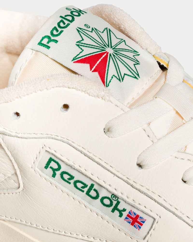 Reebok LTD Club C Vibram Chalk / Vintage Chalk / Glen Green Low Top Sneakers - 4