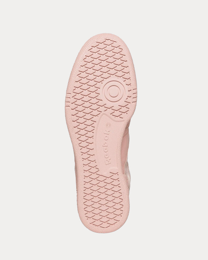 Reebok LTD Club C Two Tone Light Pink / Mushroom Low Top Sneakers - 3