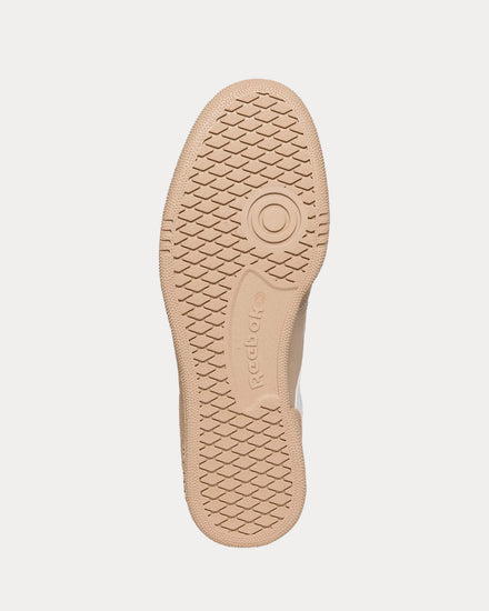 Reebok LTD Club C Two Tone White / Beige Low Top Sneakers - 2