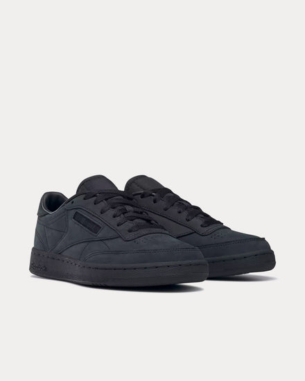 Reebok x Jjjjound Club C 85 Black Low Top Sneakers - 3