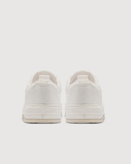 Represent Canvas Alpha Wrap Vintage White Low Top Sneakers - 4