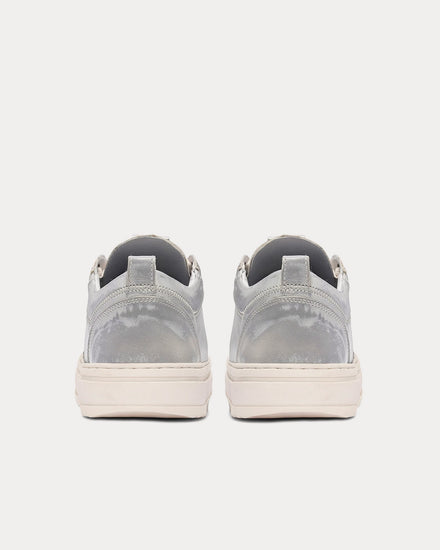 Represent HTN Low Distressed Light Grey Low Top Sneakers - 4
