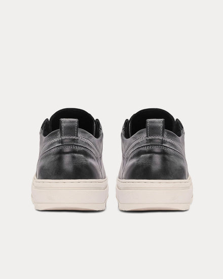 Represent HTN Low Distressed Off Black Low Top Sneakers - 4