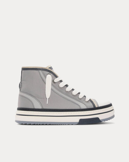 Represent HTN X High Grey High Top Sneakers - 1