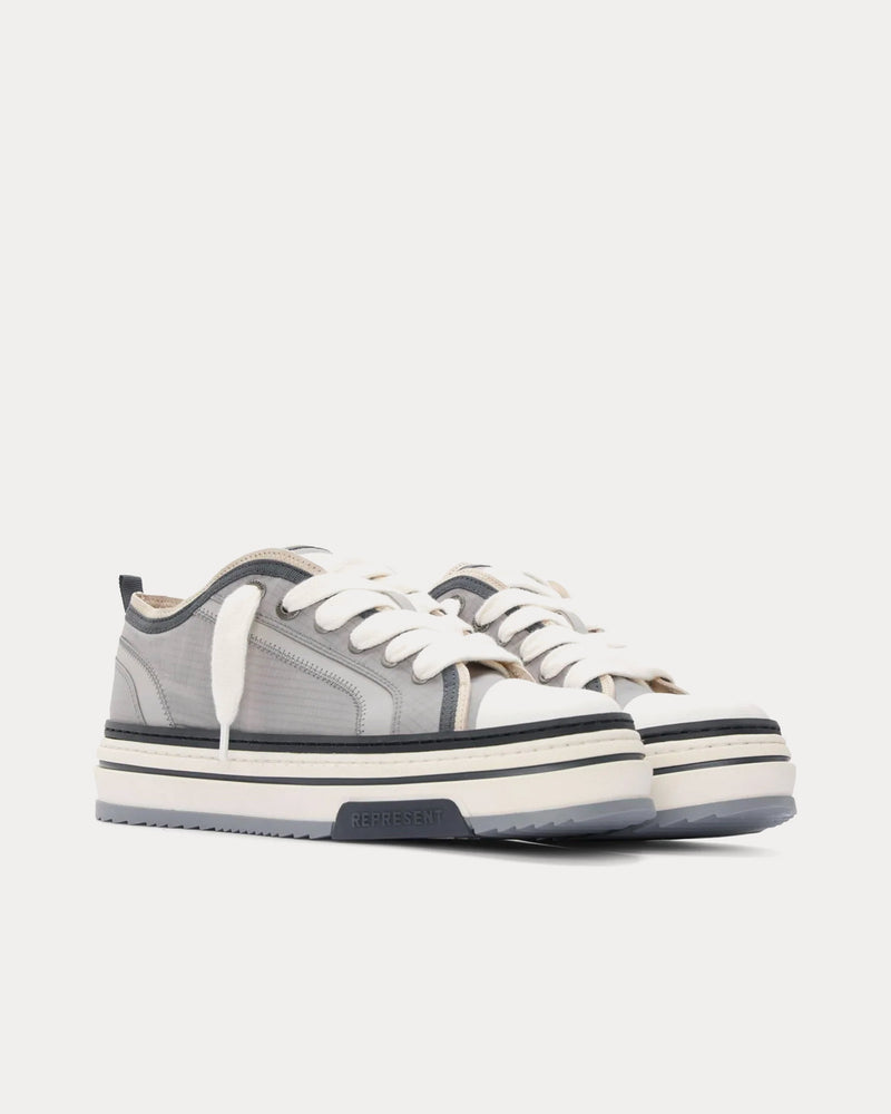 Represent Men's HTN X Low Grey Low Top Sneakers
