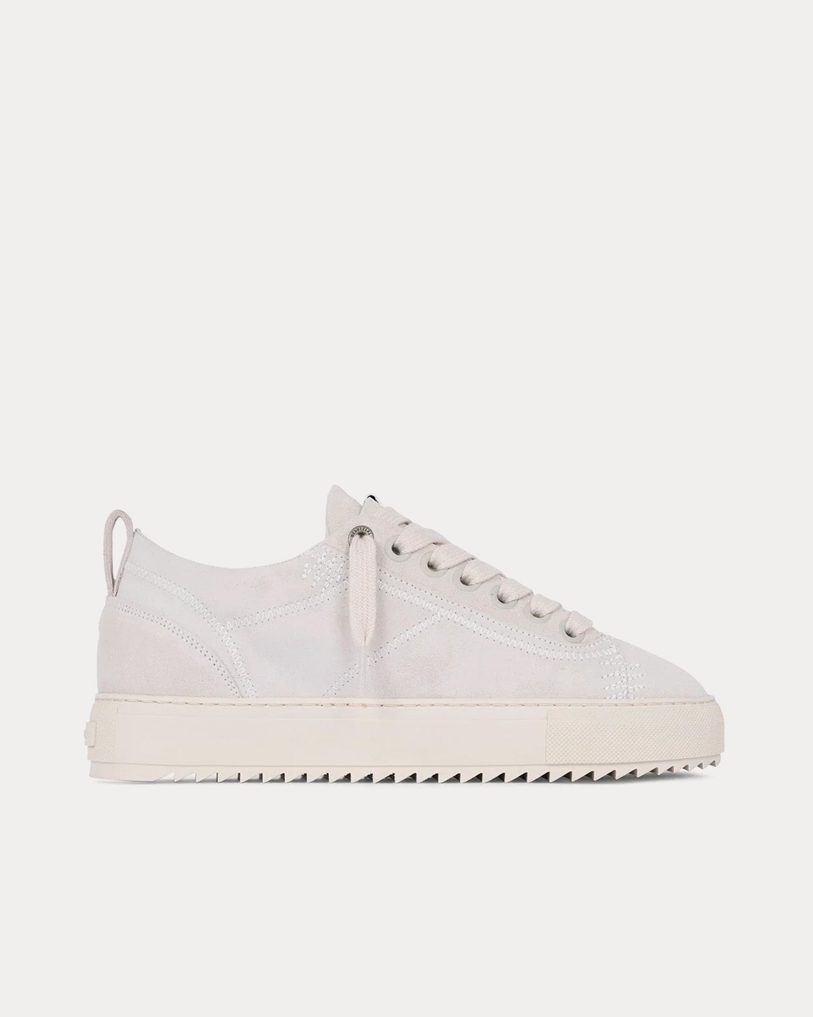 スニーカー REPRESENT Men Sneakers MLM9599 WHITE Represent Men's Studio Sneaker in White Grey Represent