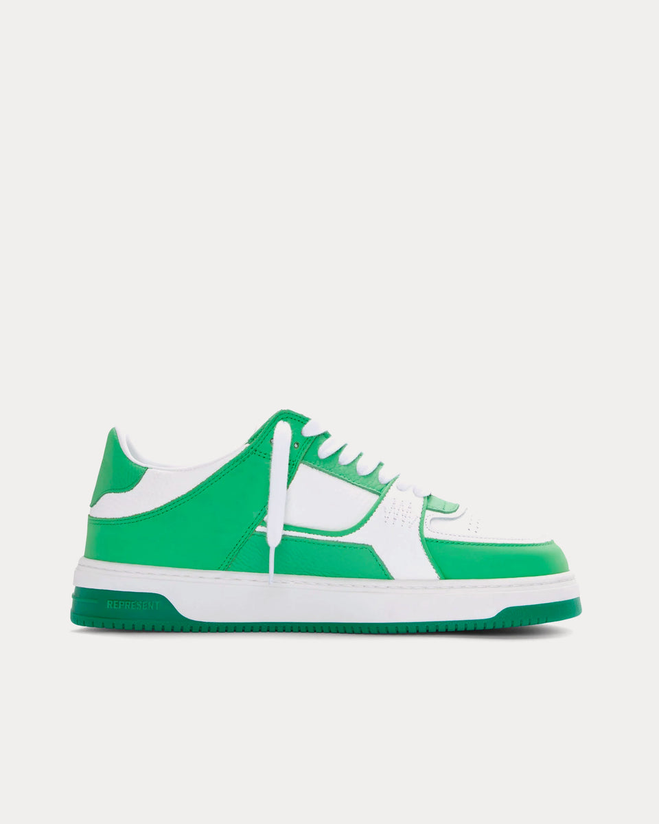 Represent Apex Island Green Low Top Sneakers - Sneak in Peace