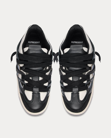 Represent Bully Black / White Low Top Sneakers - 2