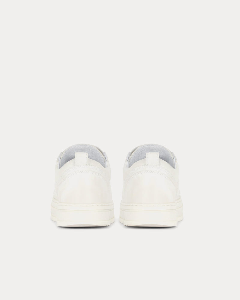 Represent HTN Low Distressed Vintage White Low Top Sneakers - 4