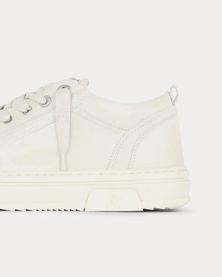 Represent HTN Low Distressed Vintage White Low Top Sneakers - 5